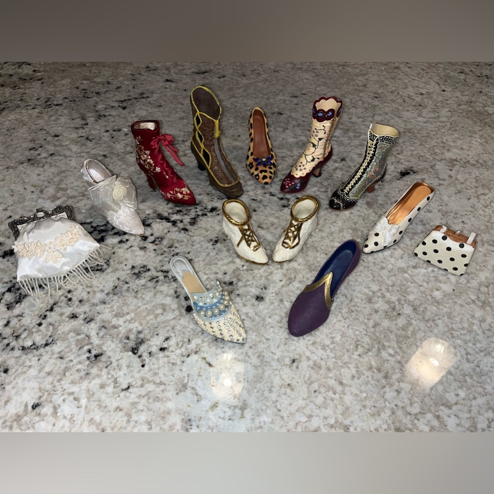 Miniature shoe collection bundle-THIRTEEN ITEMS!!!!
